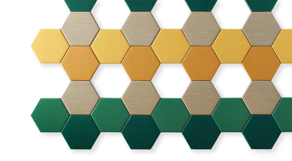 Acoustic Board Studio interior Soundproofing Top Wall Sound diffuser wall 3d Polyester Sound Absorption Panel