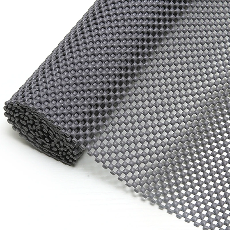 Trend New Products Washable anti-fouling environmental protection memory foam mesh color non-slip PVC Shelf Liner