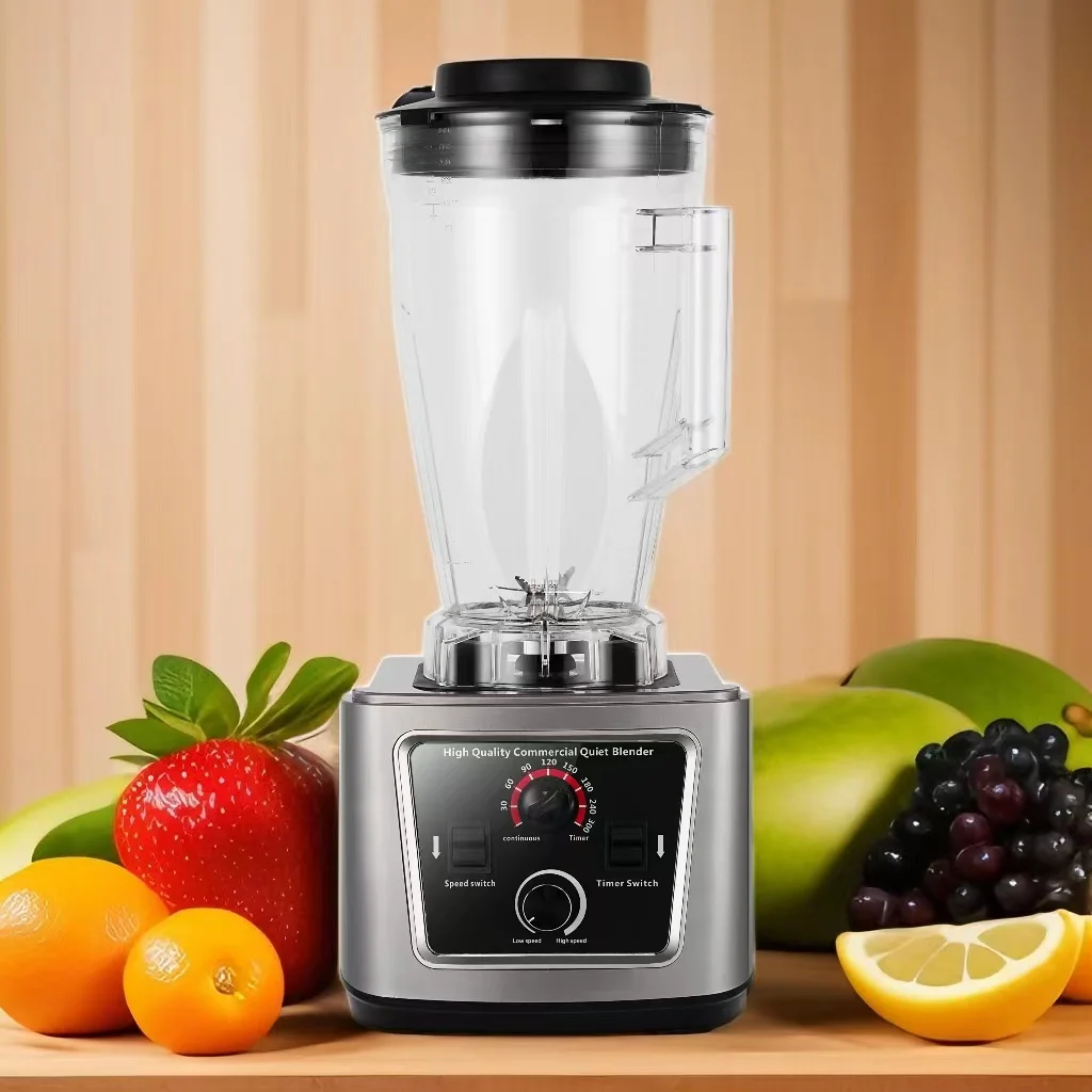 Wholesale Mixer and Juicers Smoothie Blender Food Processors Heavy Duty 6L Large Capacity Commercial Blender