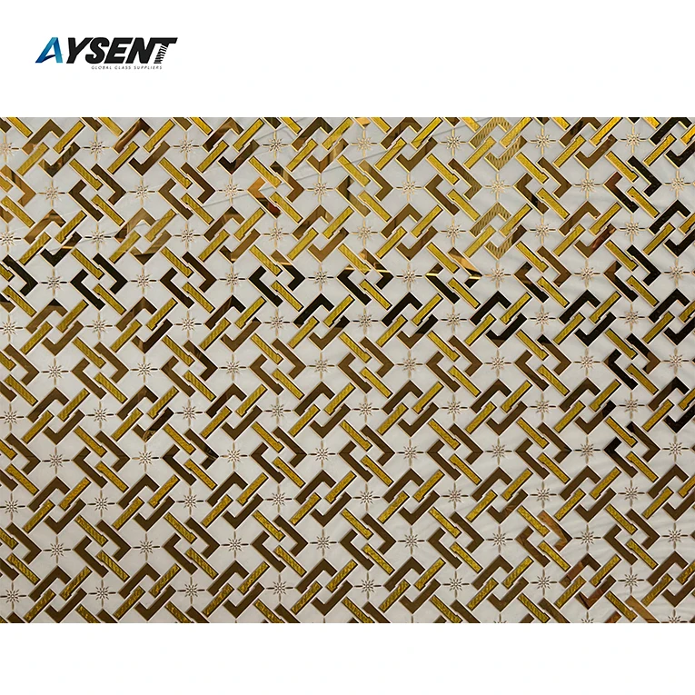 Customized Design Clear-colored Decorative Embossed Glass Decoration Flat Solid Fake Crystals Store Window Display Decoration