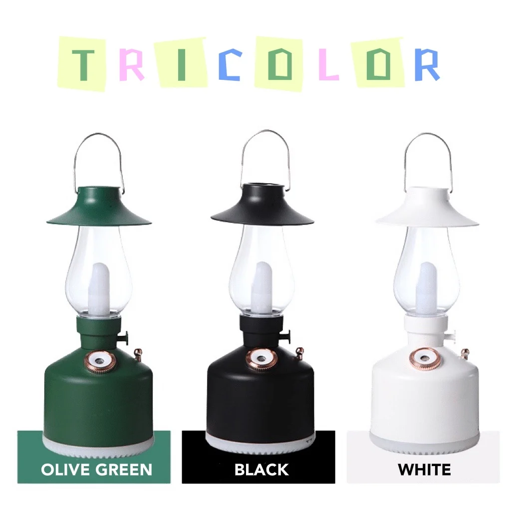 2022 Hot Selling Outdoor Metal Rechargeable Retro Camping Lamp, USB Rechargeable led Vintage Camping Lantern With Power Bank