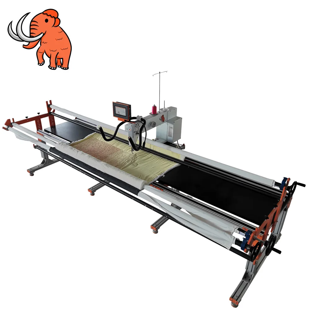 Wholesale long arm household mini single needle sewing machine with led domestic sewing machine