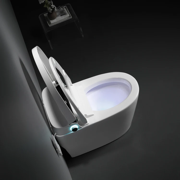 Electric heated intelligent toilet  smart bidet cover
