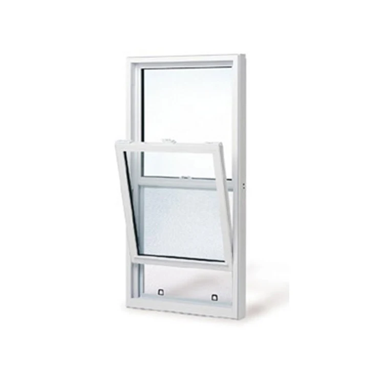 Residential window aluminum single hung window svertical sliding window with America hardware