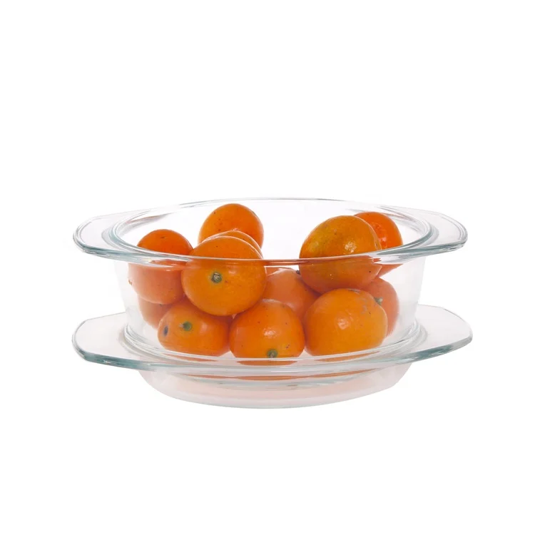 Hot selling transparent glass cooking pot with lid