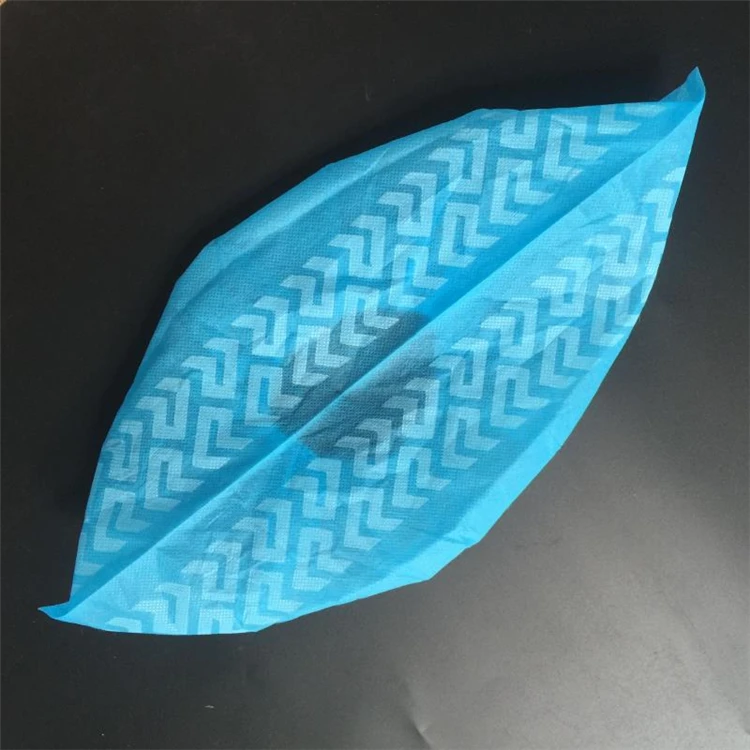 
New Arrival High Quality Plastic Non Woven Fabric Disposable Shoe Cover For Sale 