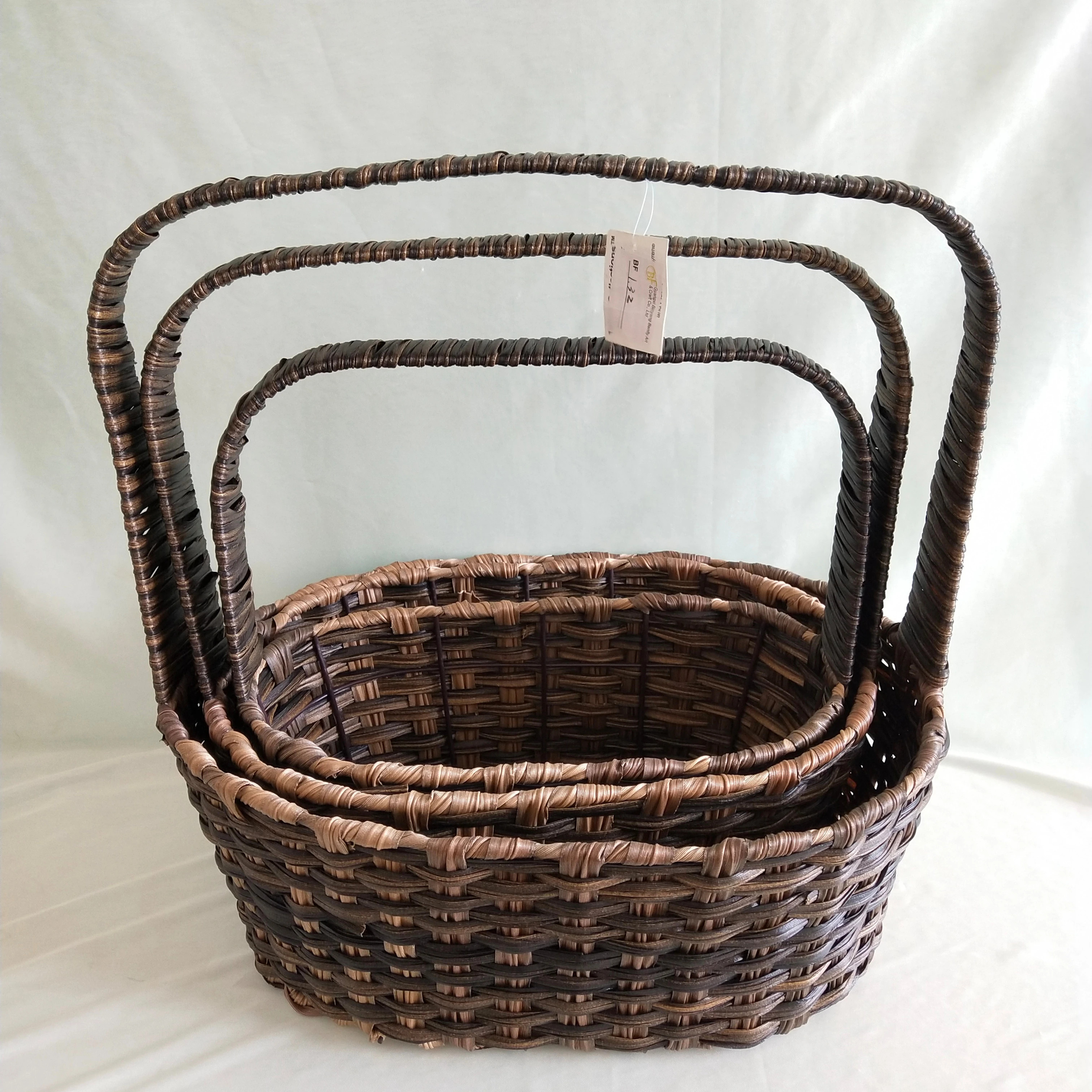 Cane woven flower pot cane woven flower basket fruit basket flower arrangement hand basket