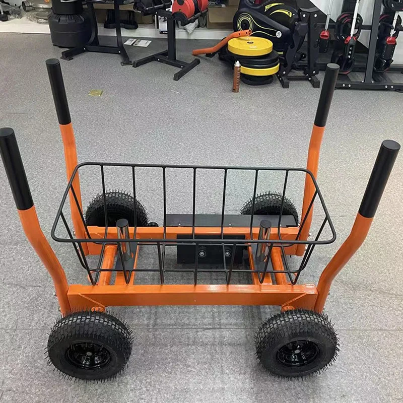 Commercial Bodybuilding Fitness Tank Gym Equipment Exercise Training Machine Tank Sled Push Pull Tank Car