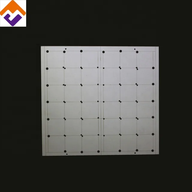 Factory Price Industrial 96% AI2O3 Metalized Alumina Oxide Ceramic Plate Substrate