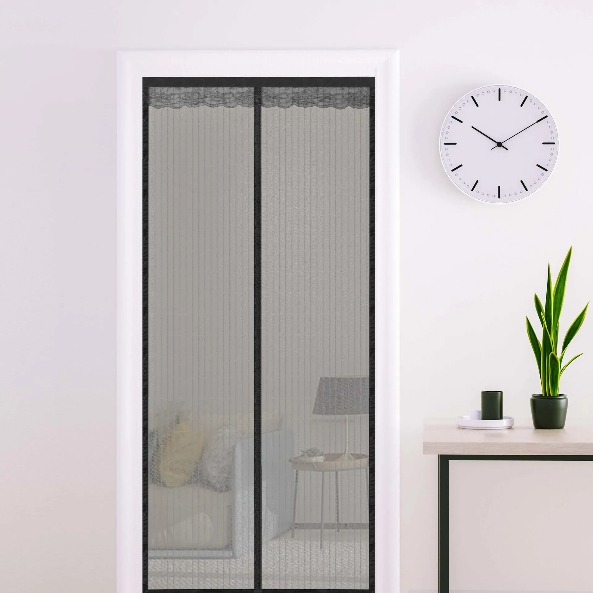 Hot Sale Magnetic Summer Anti-Mosquito Curtains Encryption Magnets Screen Door Curtain Magnetic Mosquito Net Door