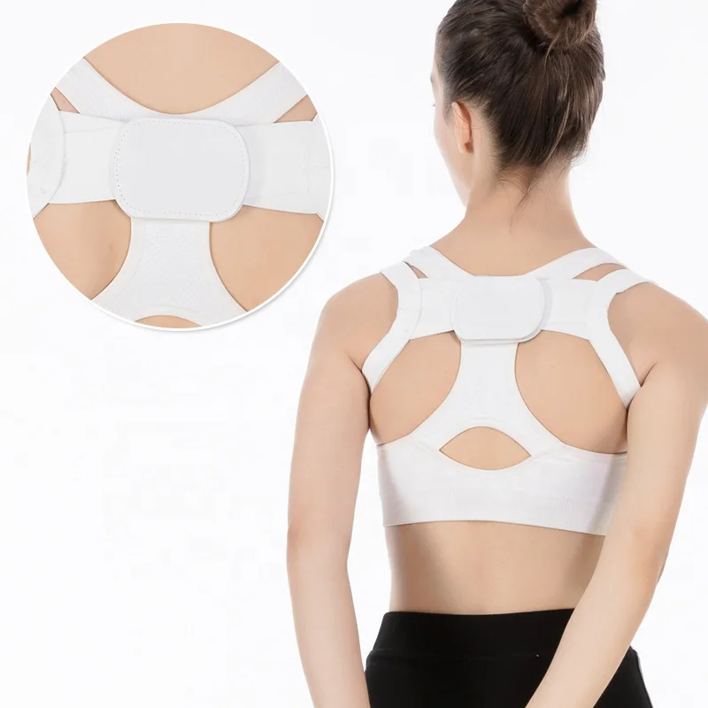 Hot sale Breathable Back support belt No trace Posture correction Adjustable sitting posture correction