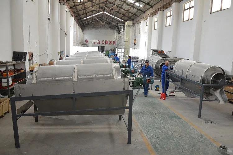 Compost Cylinder Sand Filter Small Round Rotary Trommel Roller Drum Screener Sieve Screen Sifter