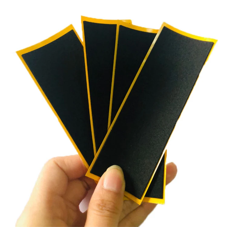 Custom Made Neoprene Adhesive Fingerboard Foam Tape 36*110mm Black Color