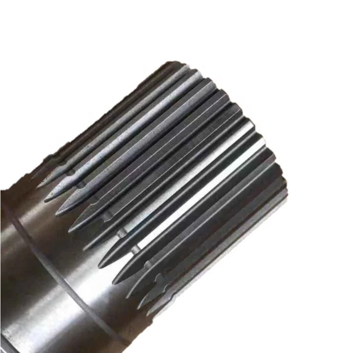 CNC Parts Steel Hollow Spline Shaft With certificate