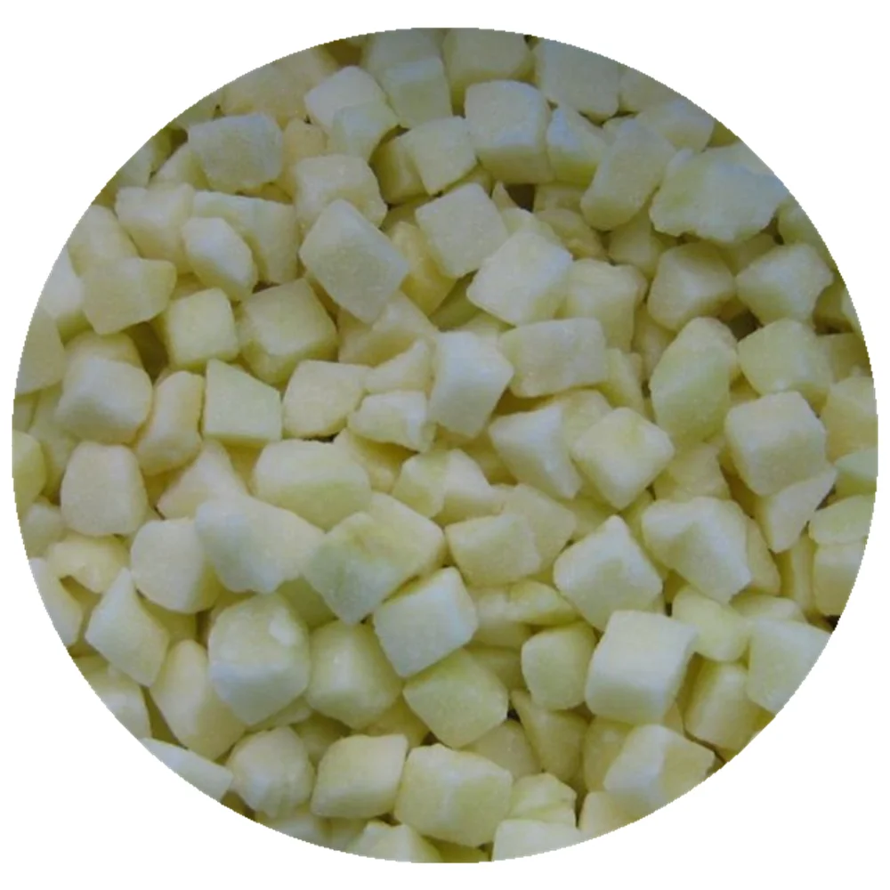 IQF frozen fruit frozen diced apples