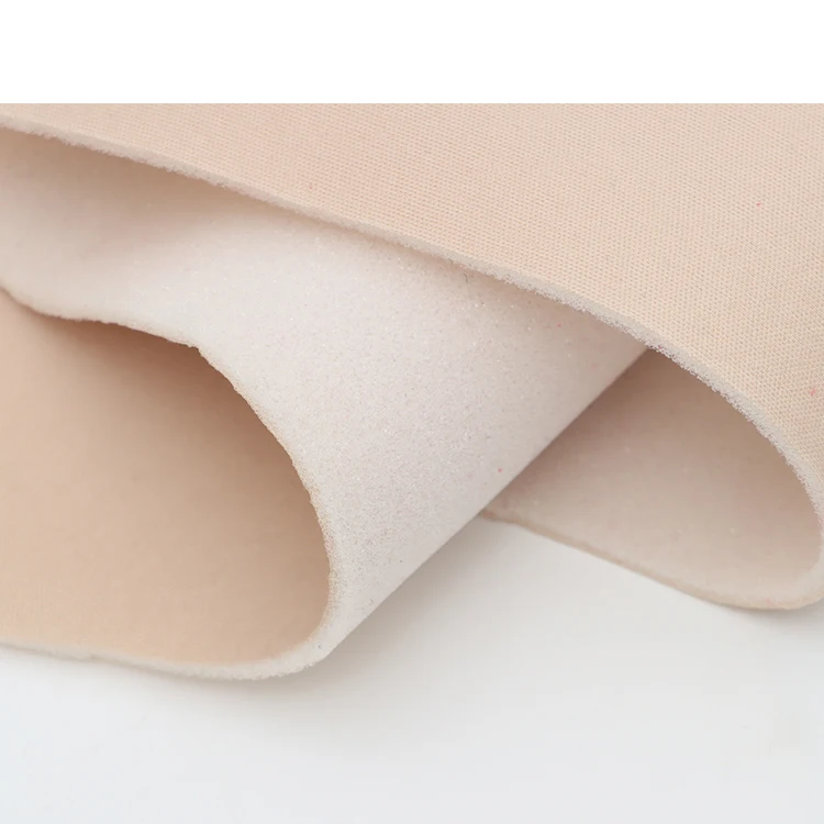Good Quality Environmentally Friendly Degradable Polyester Knitted Fabric Composite Sponge For Clothes
