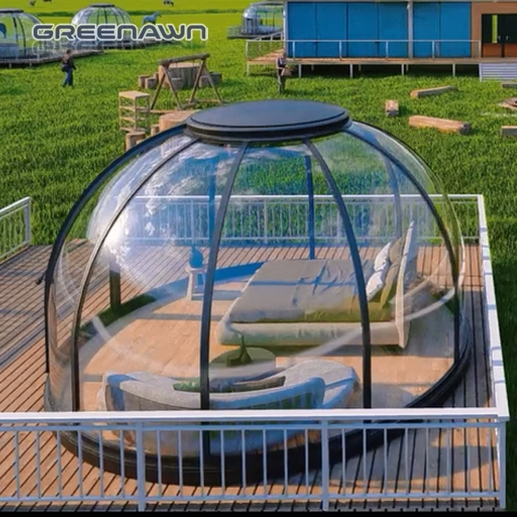 Starry Sky Cabin House PC Home Dome Transparent Bubble Dome Tent For Dining House/Cafe/ Resorts/ Villas/ Camping