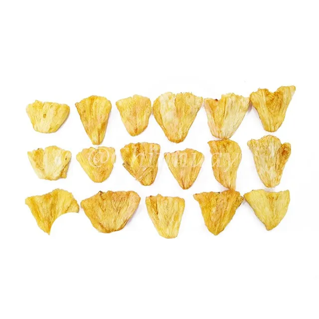 Factory Price Premium  Vacuum Fried Pineapple (Chip) Yummy Dried Fruit Snack Dried Thai Fruits Product for Export