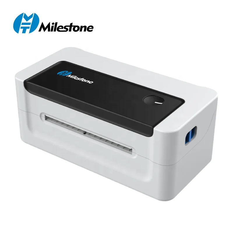 Milestone 4 inch High speed direct thermal barcode printer 4x6 shipping label printer for Fedex Ups Amazon eBay Lazada shipping
