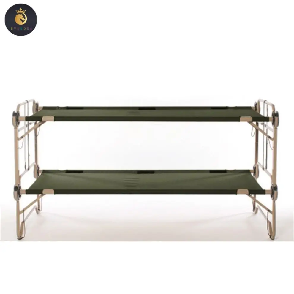 Aluminium Metal Outdoor Camping Hiking Folding Sleeping Cot Camp Bed For Adults Portable Bunk Beds cots
