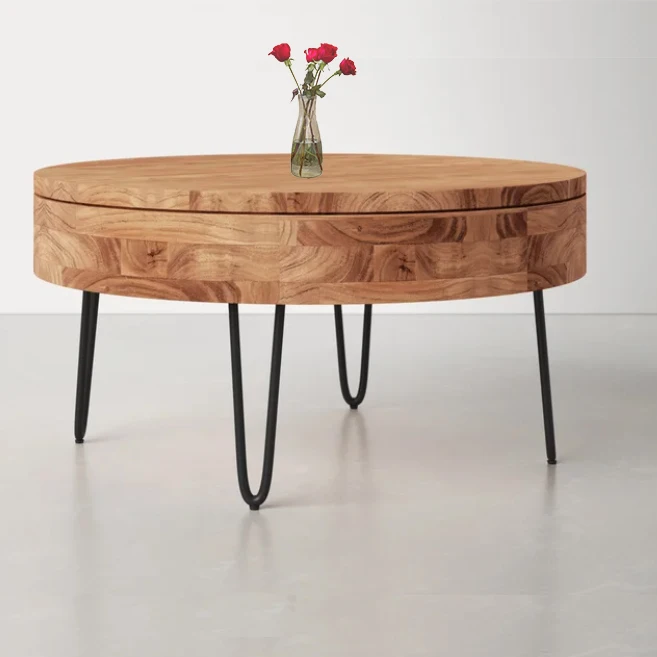 Hot sale nesting muebles de sala living room furniture designs luxury side large coffee table with storage