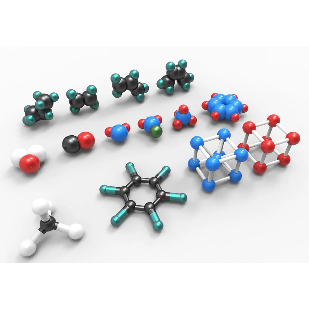 Organic Chemistry Molecular Models Kits With Atoms Bonds sla/sls/slm 3d printing service for students and teachers in school