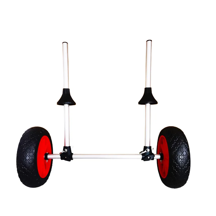 LULUSKY Kayak Trailer Cart Beach Aluminum Canoe Kayak Trolley