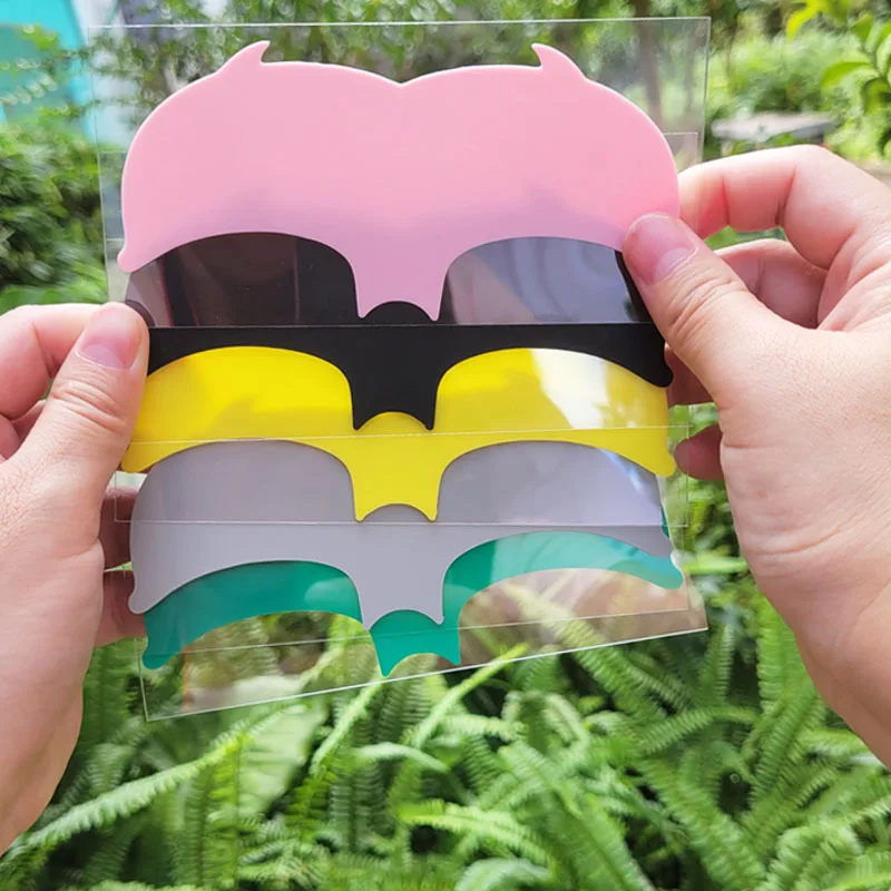 Customized Reusable for dark circle remover Silicone Eye and forehead facial Pad Anti Wrinkle Patch