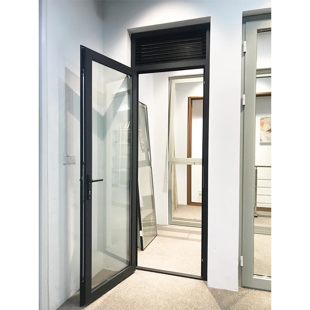 Acoustic OTIC 40  energy rating aluminum French doors triple soundproof glass