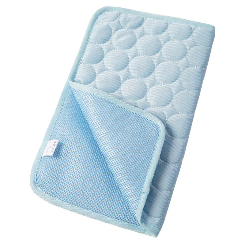 Summer Pet Cooling Pad Soft Ice Silk Cold Nest Breathable and Comfortable Mat Cat Mat Simons Cat Cushion
