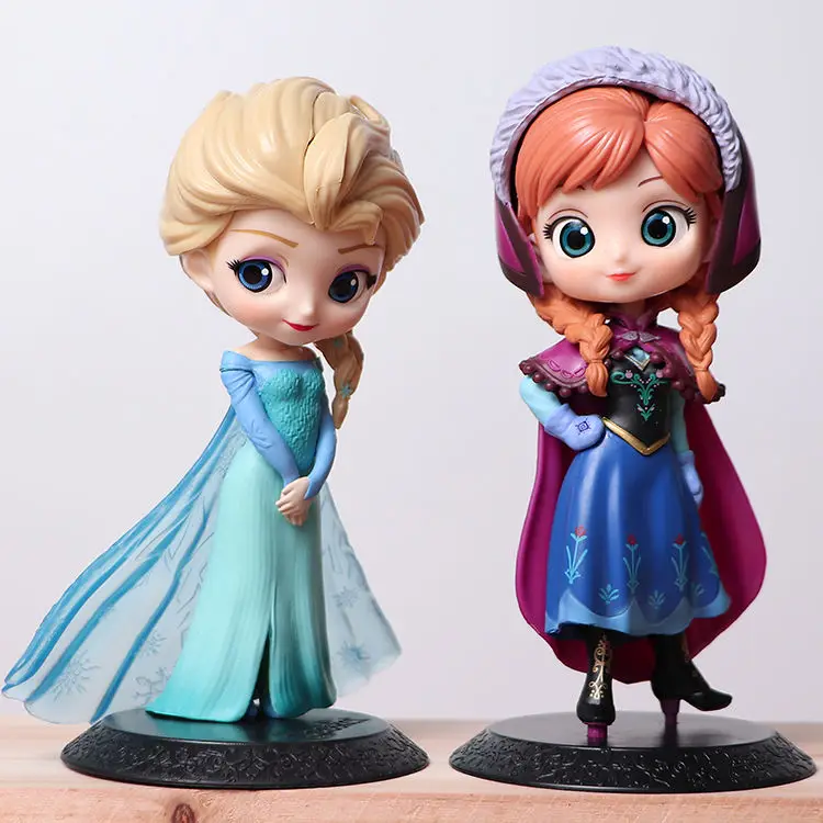 Figure Toy Custom Princess Girl 3D Cartoon Soft Plastic Figure , Cartoon movie Vinyl PVC Toy Figure Factory