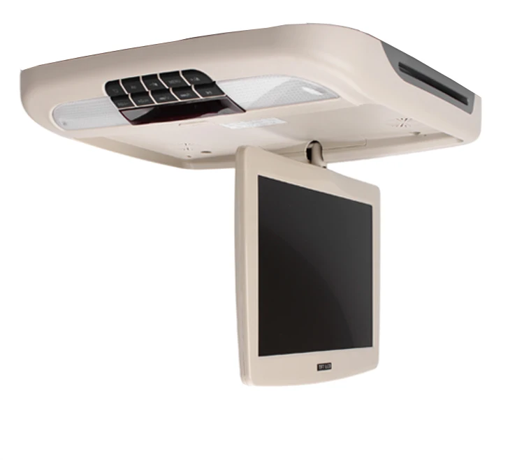 9 Inch Digital Screen Flip Down Monitor Car Roof TV Monitor Bus Screen Rotatable Overhead Monitor