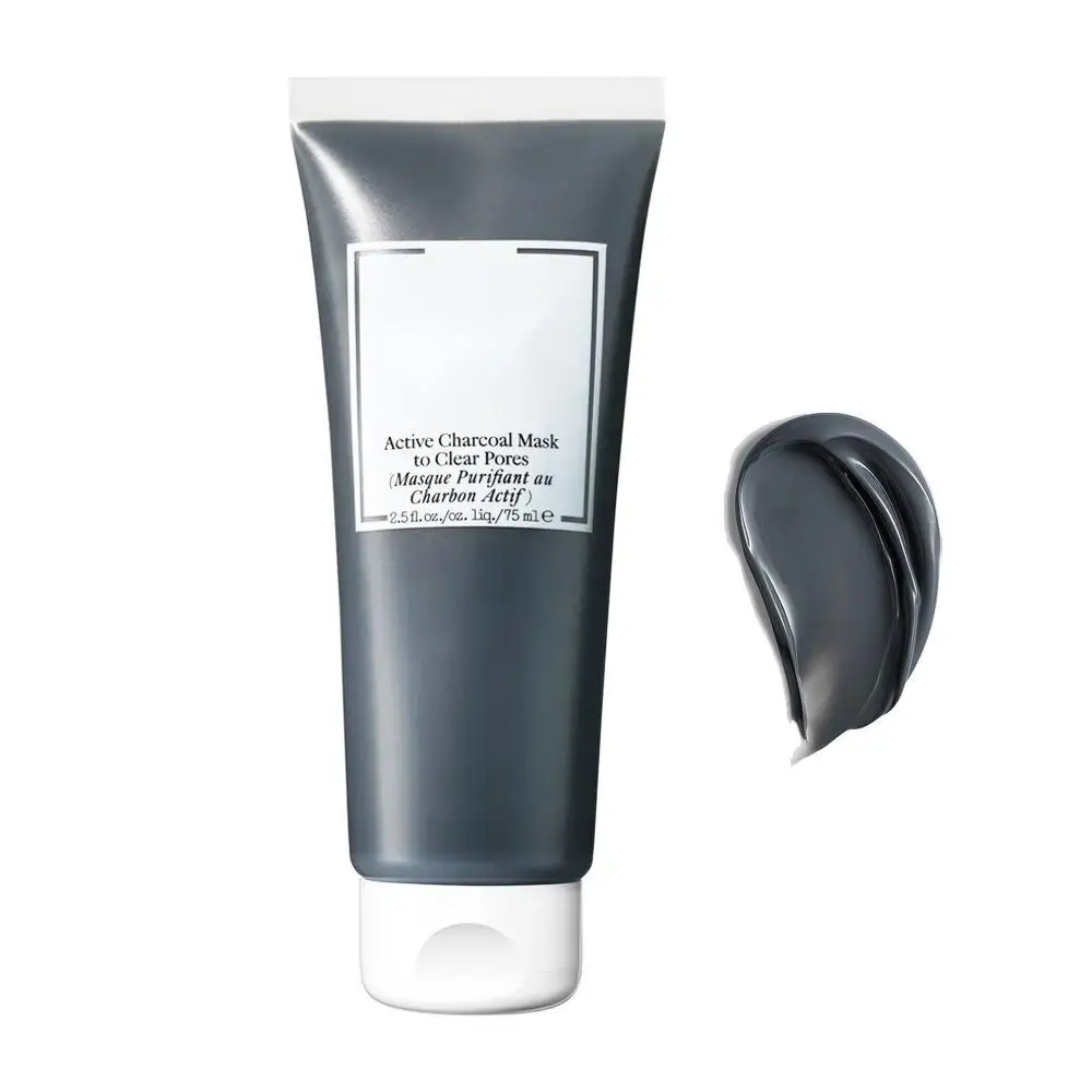 Natural Deep Cleansing Activated Bamboo Charcoal Whitening Facial Clay Mask