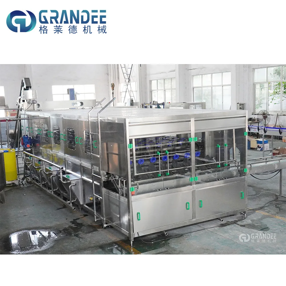 Automatic Price 20 Liter Polycarbonate Returnable Bucket 3 to 5 Gallon Bottling Water Filling Capping Machine