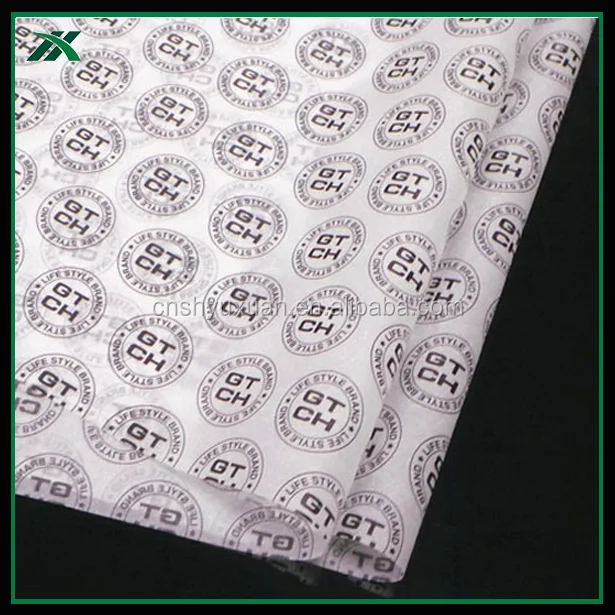 Сделано в Китае изготовление на заказ Печать Логотипа Упаковочная бумага ткани для одежды