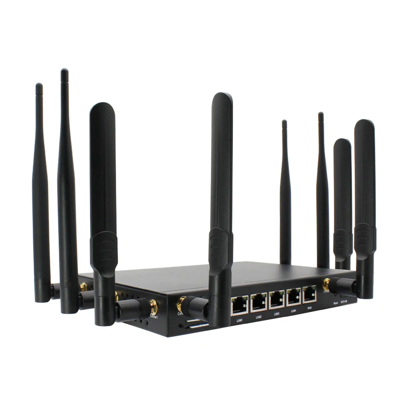 High-speed 5g Wifi Industrial Router Open With Multi Sim Card Slot Support Dual Band Wifi 2.4g 5.8g
