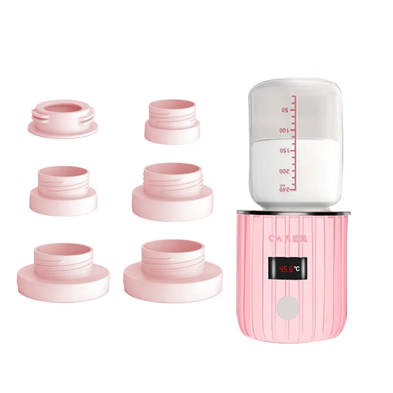 chauffe-biberon maternity product Portable Travel Bottle Warmer Milk Heater 6000mah Battery Fast Feeding Baby Bottle Warmer