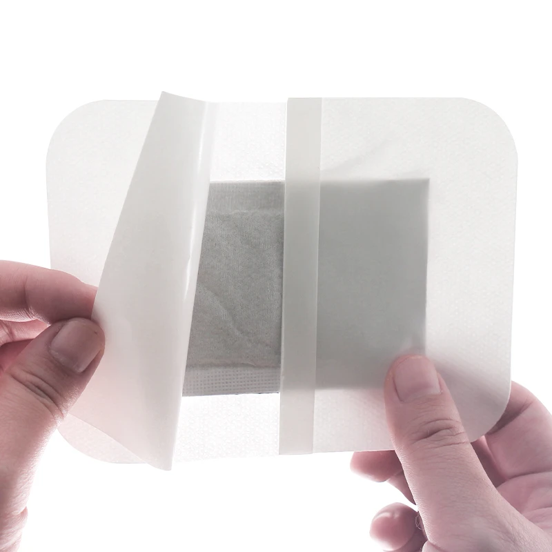 China wholesale factory herbal ginger health care supplies broadcast relax heat green detox foot patch toxin removal foot pads