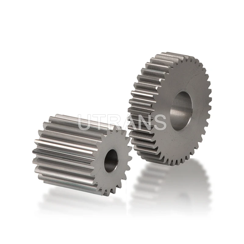 Metal Steel Small Pinion Gear High Precision Spur Straight Teeth Ground Teeth Gear