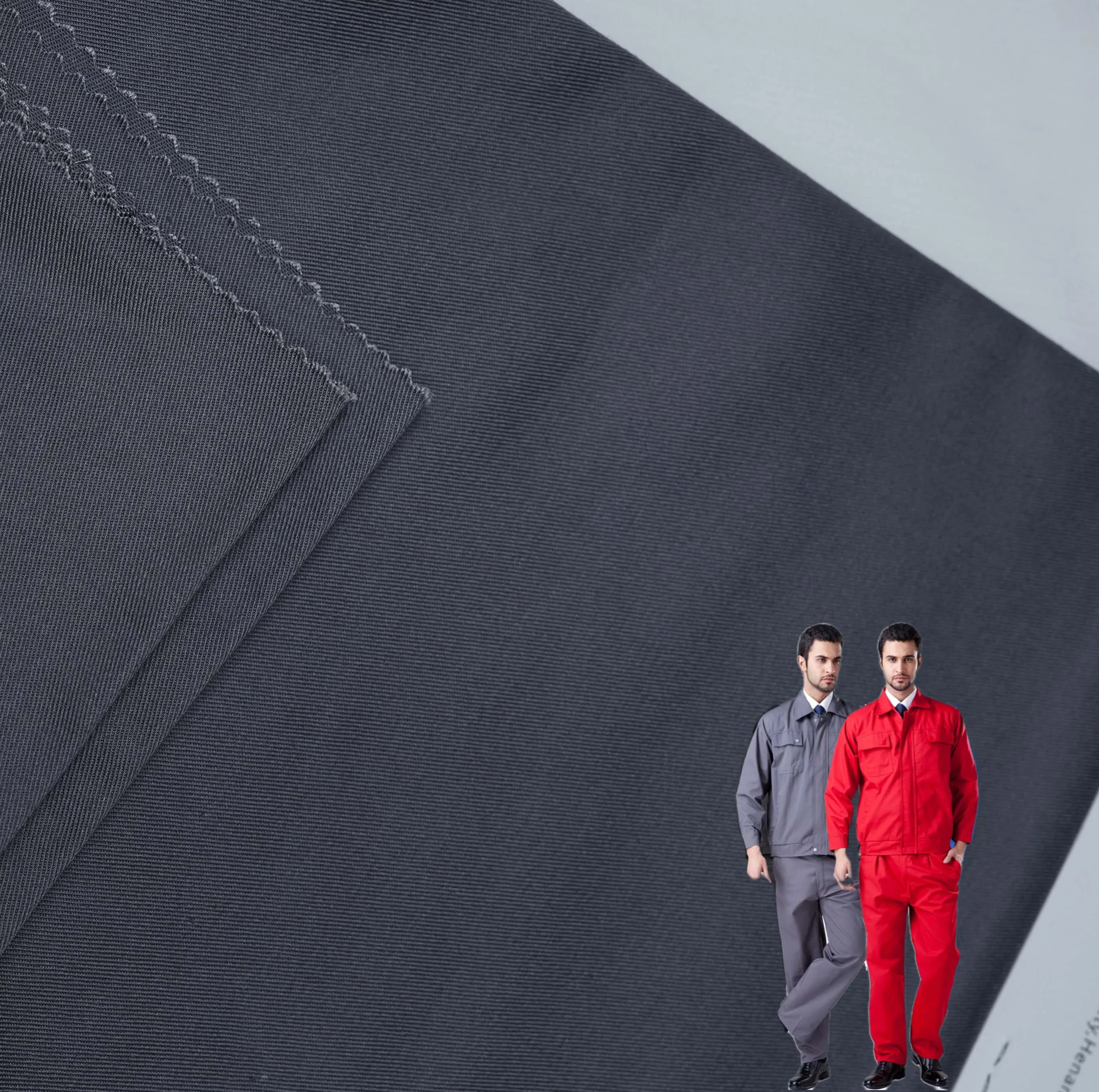 Fabric Water Proof Resistant Waterproof Fabrics 100% Cotton Twill Workwear Uniform Pants Fabric