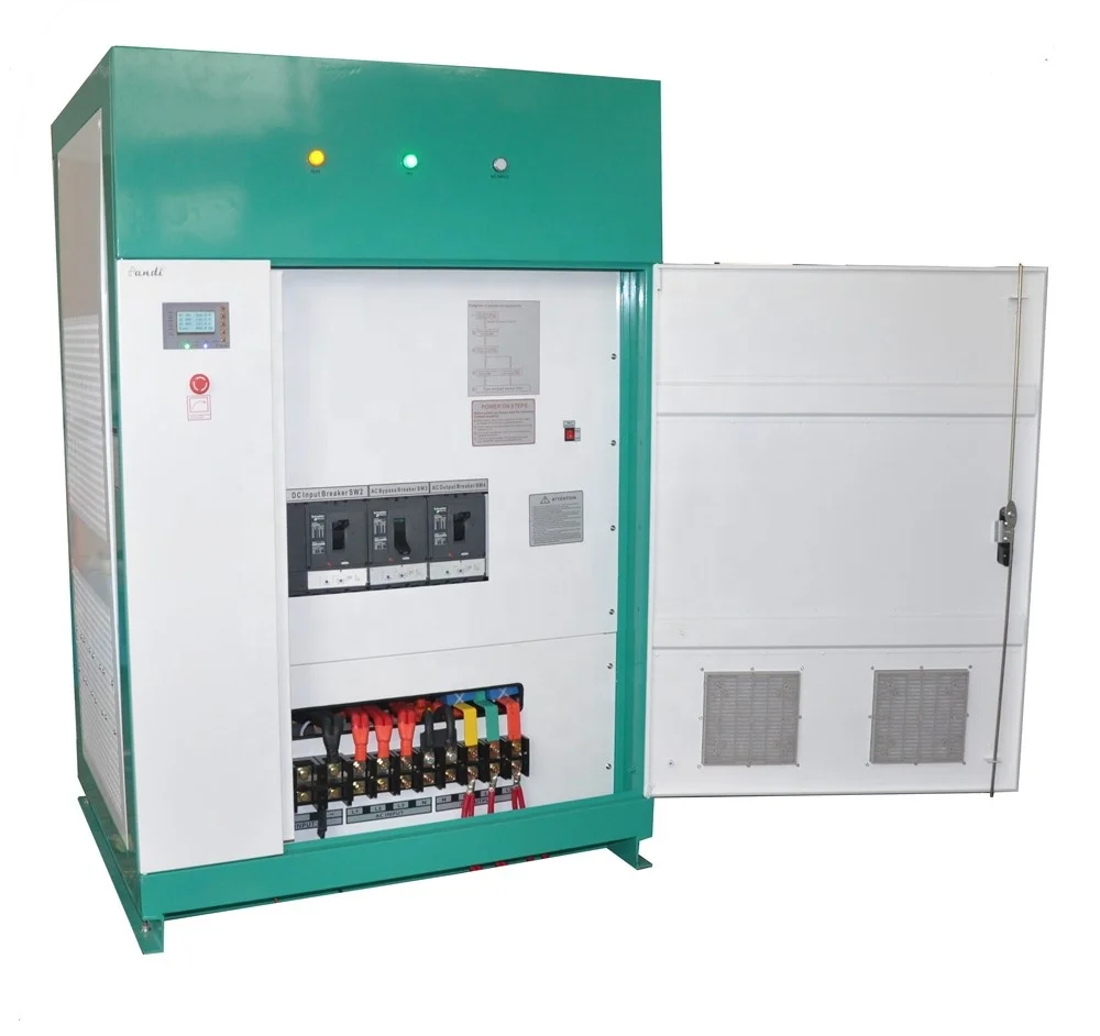 250kW low frequency solar off grid inverter pure sine wave 3 phase 220V output with  UL1741/CSA certificate