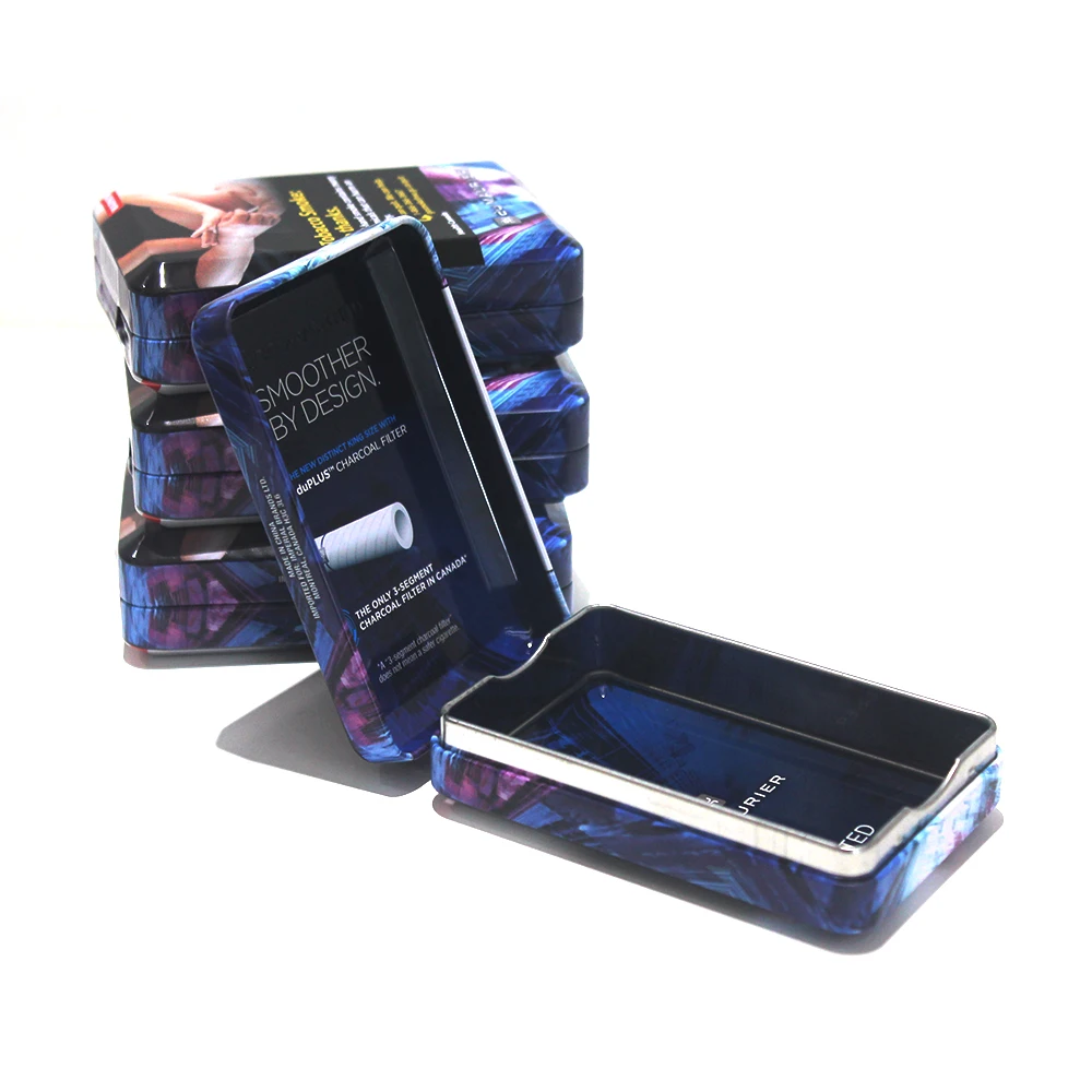 Жевательные Табаки с индивидуальным дизайном пустые металлические банки жестяная коробка для сигарет Dip Snus