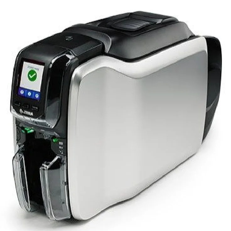 Original Zebra ZC300  Single-sided Double-sided card Printer  PVC Card Printer 300DPI ID Card Printer