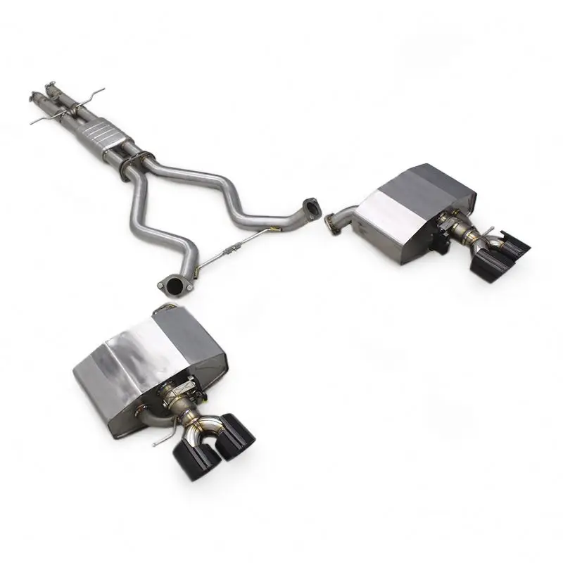 OEM Catback с электронным клапаном для Land Rover Range SVR 5.0L 2019-2023 гоночный 304 из нержавеющей стали глушитель выхлопной трубы
