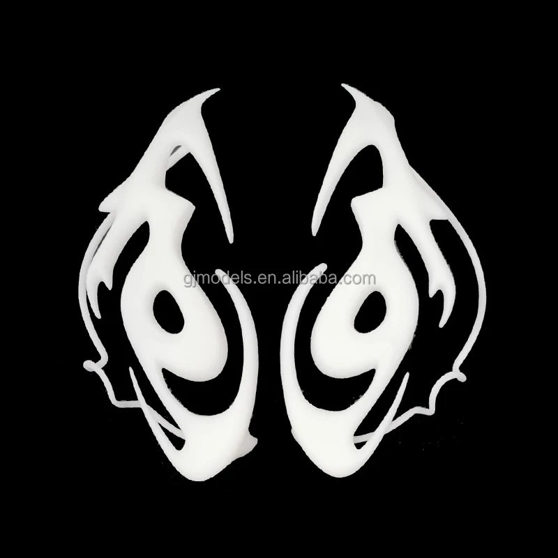 Custom Airpod Max Case Covers 3D Resin Printing Service SLA Glossy Silver Cyberpunk Headphone Headset Accessories Electroplating