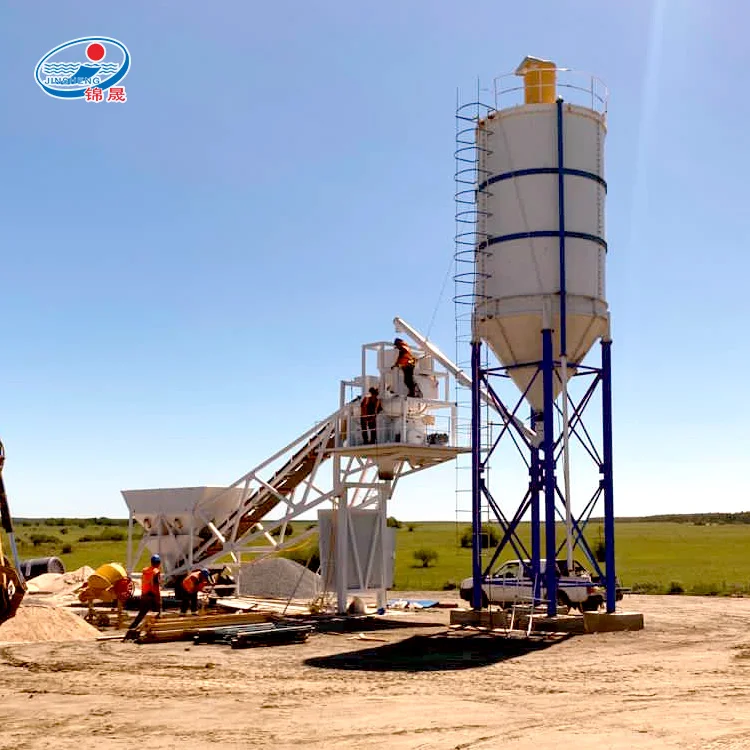 High efficiency 25m3/h concrete mixing equipment station concrete batch plant