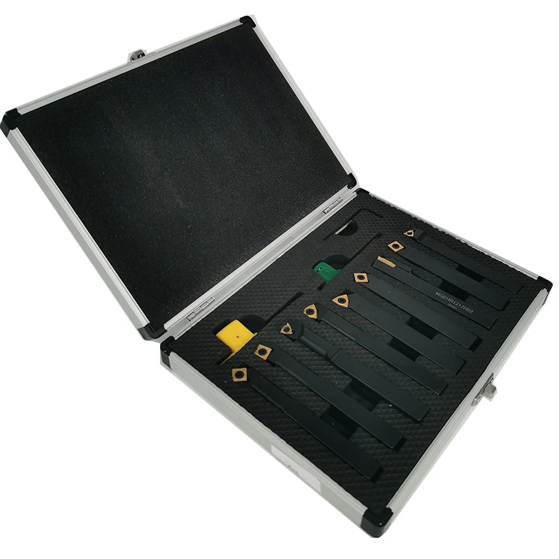 Wholesale 12mm Turning Threading Grooving Boring Bar Set 9pcs Indexable Tool for CNC Machining