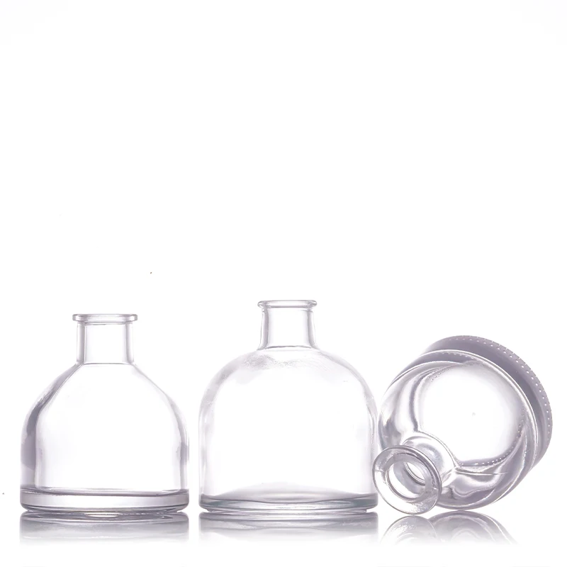 100ml 150ml 200ml empty plum wine whiskey gin vodka coffee juice glass bottle with easy open cork