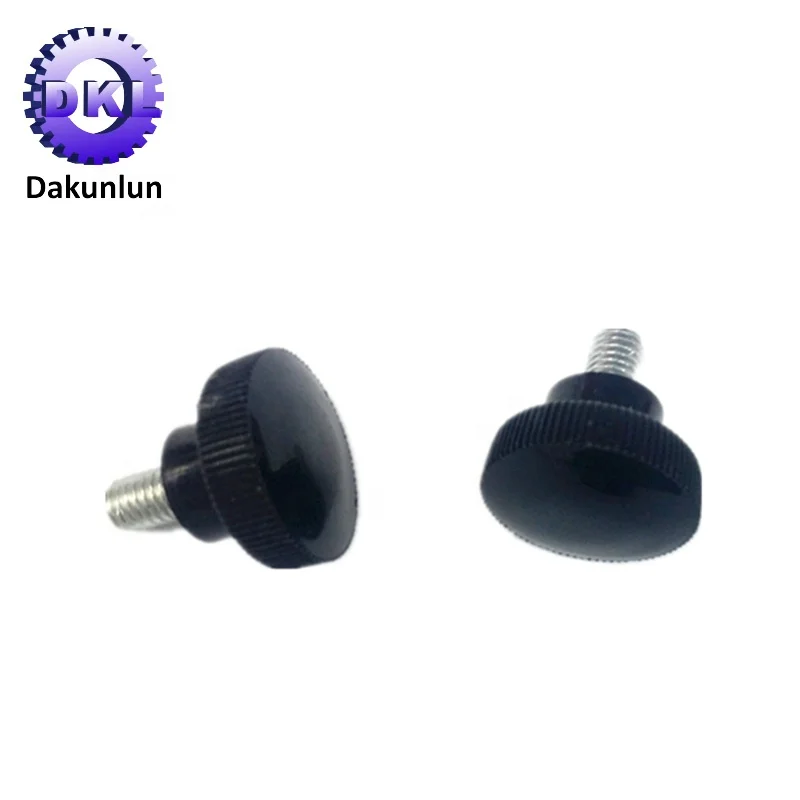 Custom M3 M4 M5 M6 Plastic Head Stainless Steel Thumb Screw Knob Screw