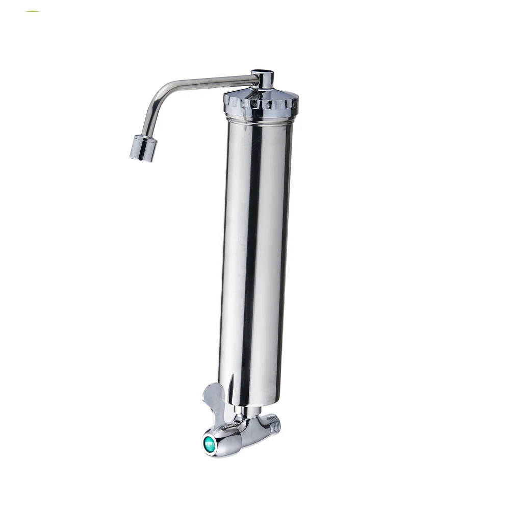 Countertop Triple stainless steel water filter  purifier for kitchen